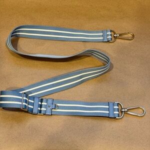 NWOT Kate Spade Blue Striped Adjustable Crossbody Strap from Rosie Crossbody